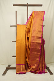 Golden Gadwal Silk Saree - SRGGSS652