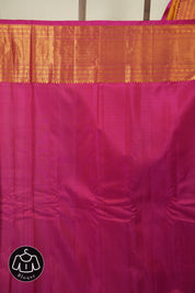 Golden Gadwal Silk Saree - SRGGSS652