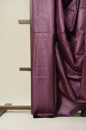 Onion Pink Tussar Silk Saree - SROPTSS1764