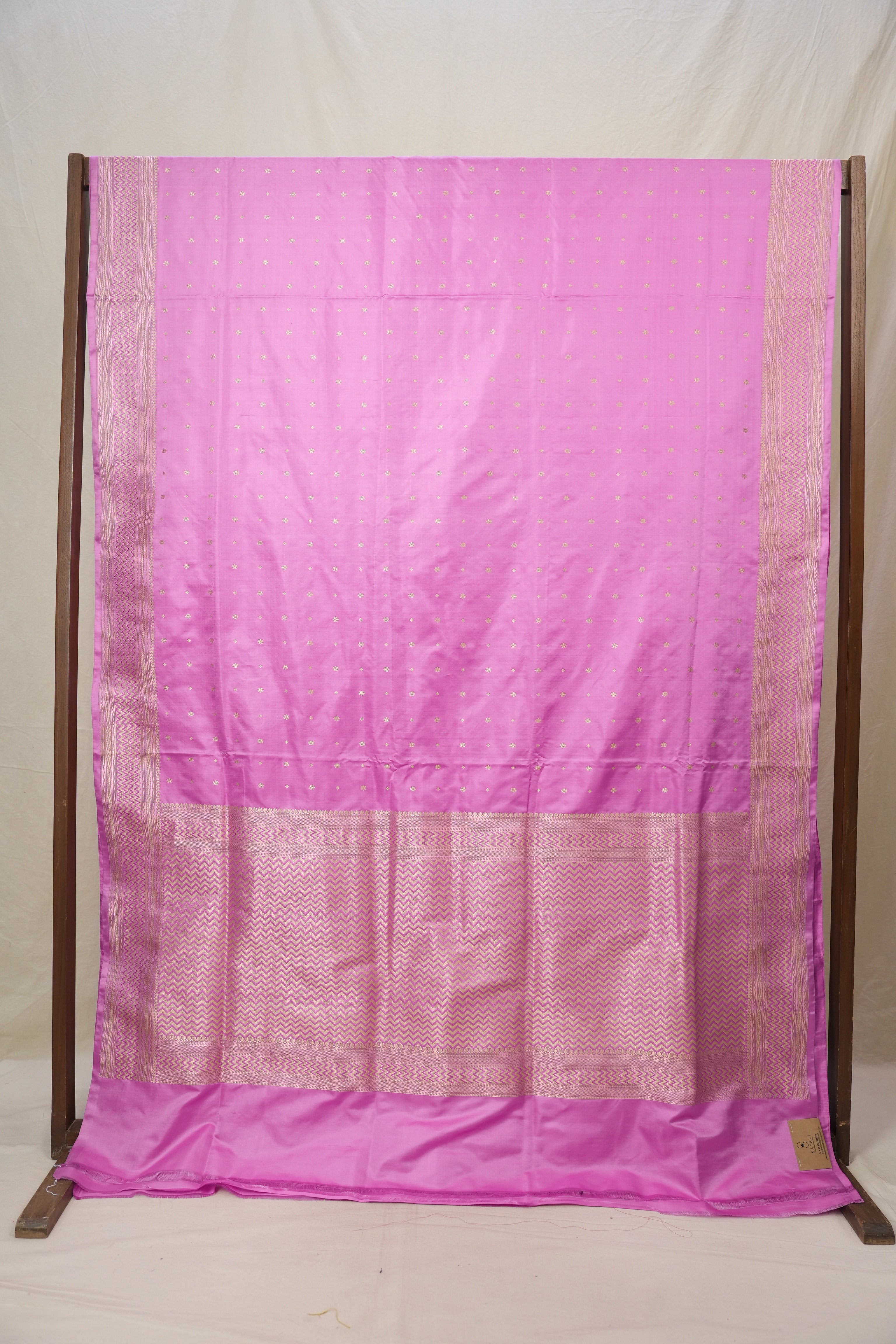 Lavender Pink Banarasi Silk Saree - SRLPBSS910