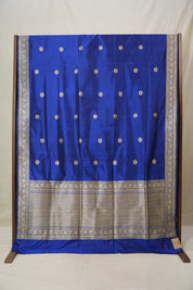 Royal Blue Banarasi Silk Saree - SRRBBSS912