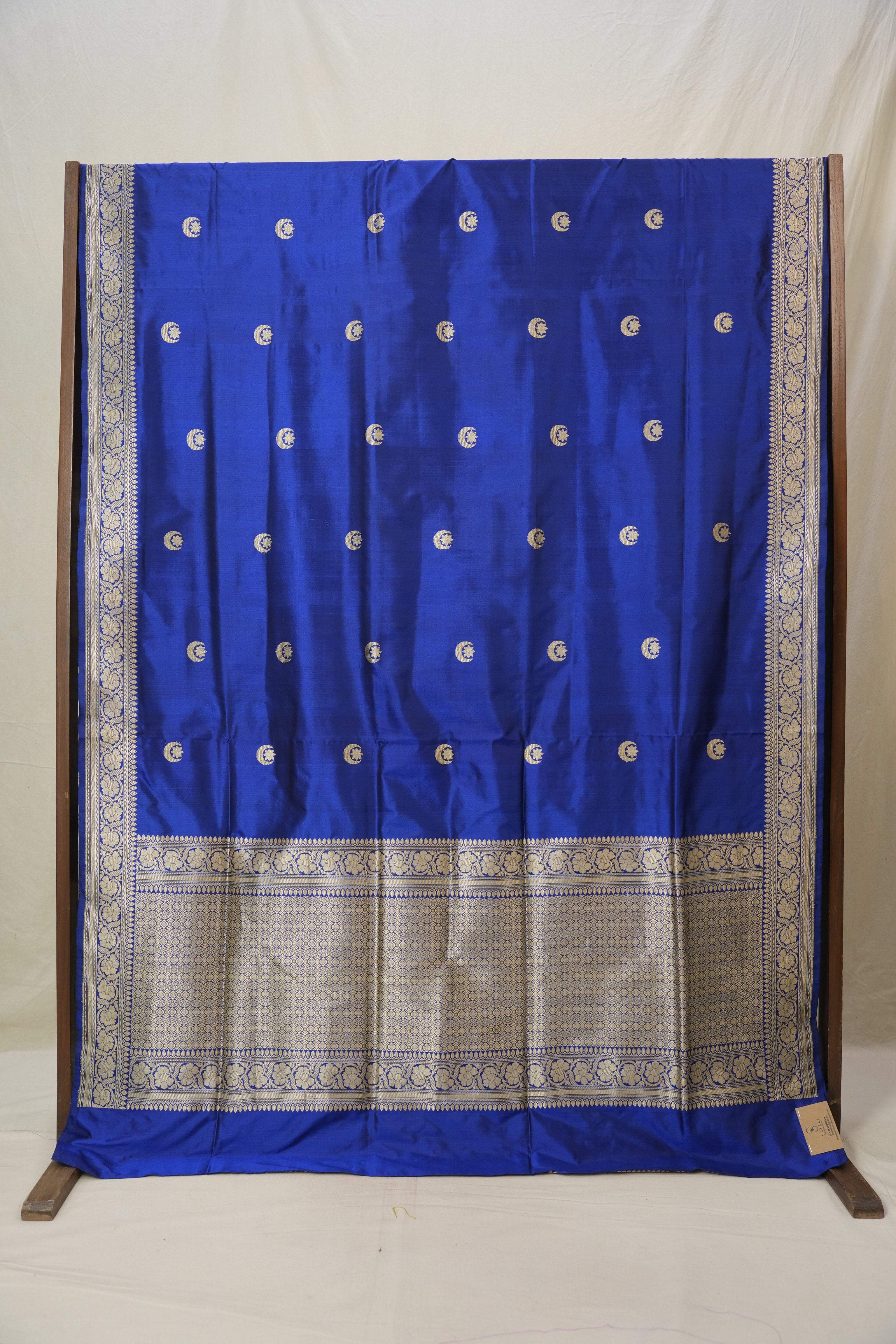 Royal Blue Banarasi Silk Saree - SRRBBSS912