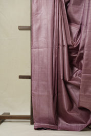 Light Pink Tussar Silk Saree - SRLPTSS1771