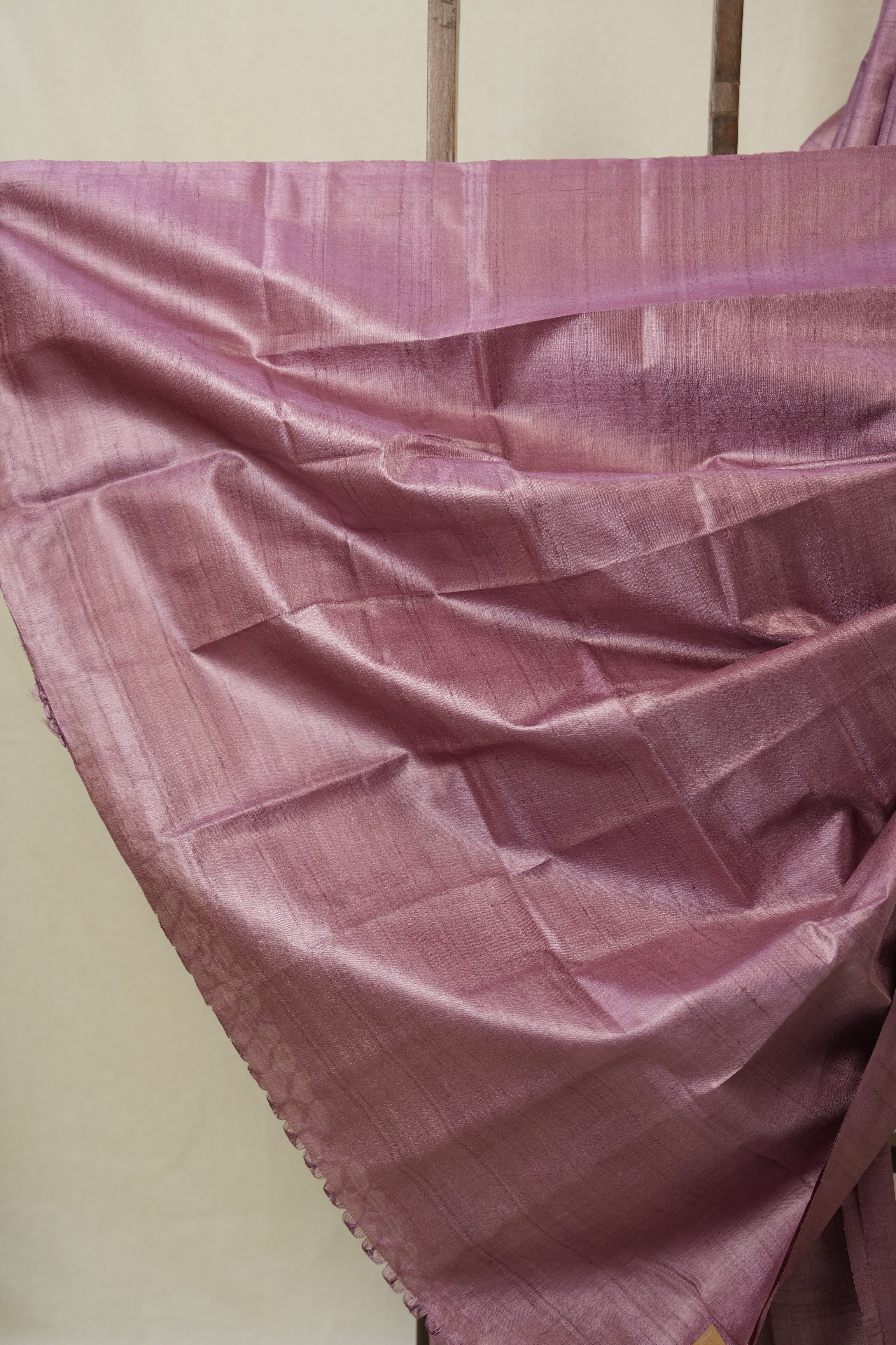 Light Pink Tussar Silk Saree - SRLPTSS1771