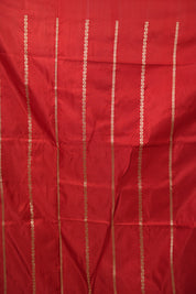 Red Banarasi Silk Saree - SRRBSS975
