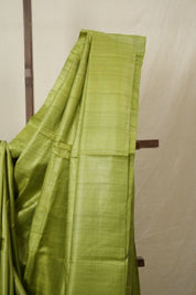 Green Tussar Silk Saree - SRGTSS1775