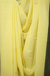 Pestle Yellow Bengal Cotton Jamdani Saree - SRPYBCJS167
