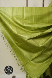 Green Tussar Silk Saree - SRGTSS1775