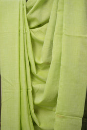 Mint Green Bengal Cotton Jamdani Saree - SRMGBCJS168