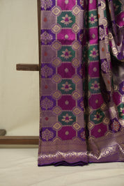 Multicolour Banarasi Silk Saree - SRMBSS977