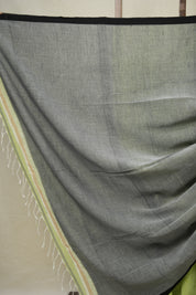 Mint Green Bengal Cotton Jamdani Saree - SRMGBCJS168