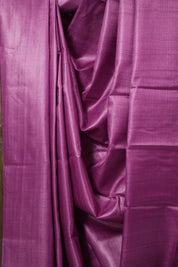 Purple Tussar Silk Saree - SRPTSS1774