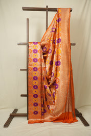 Multicolour Banarasi Silk Saree - SRMBSS978