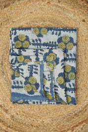 Hand Block Print Cotton Blouse Piece Set - SRCBPS08