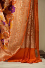 Multicolour Banarasi Silk Saree - SRMBSS978