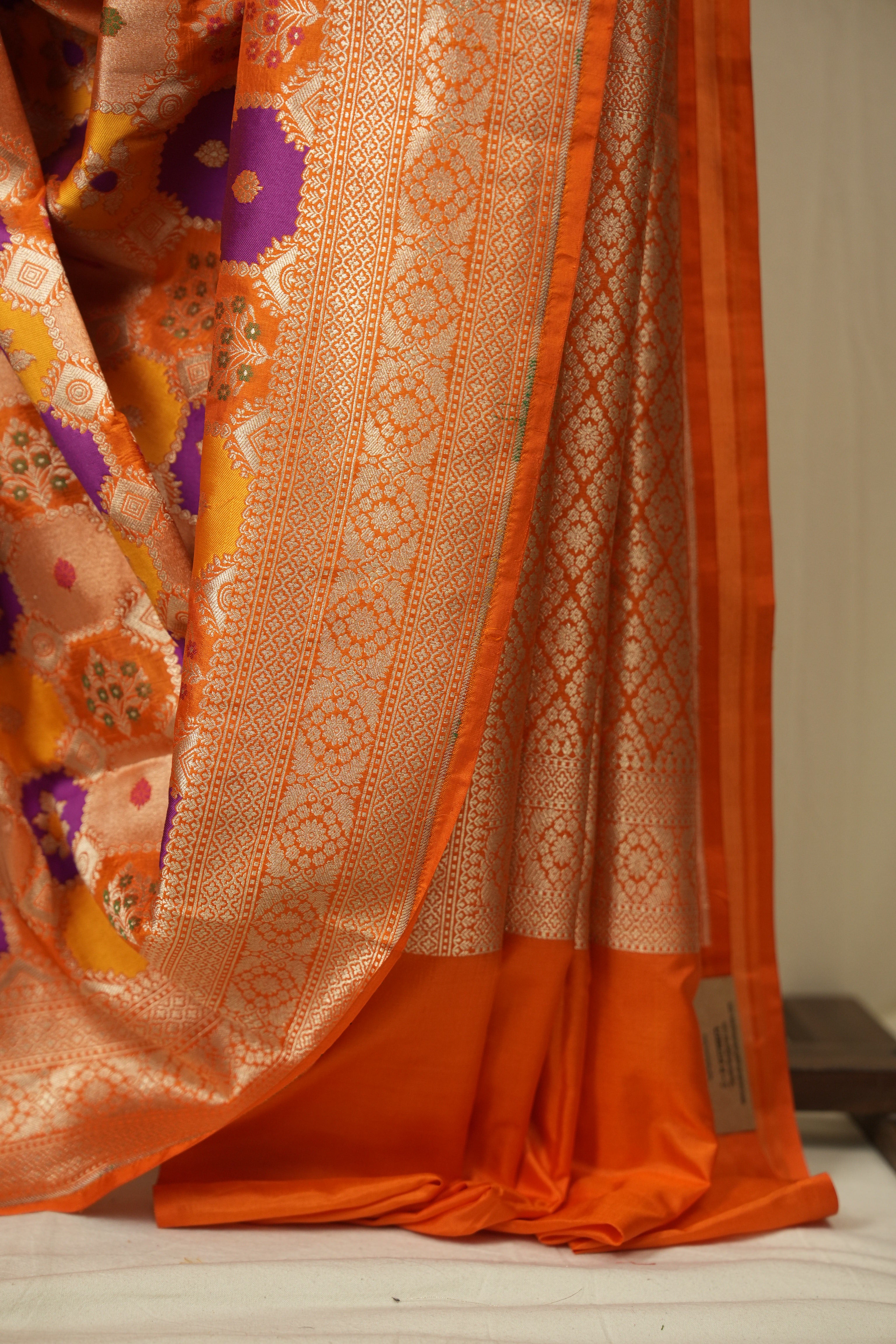 Multicolour Banarasi Silk Saree - SRMBSS978