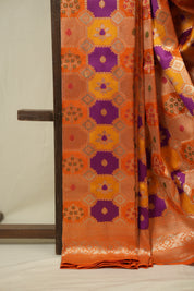 Multicolour Banarasi Silk Saree - SRMBSS978