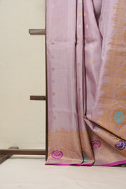 Pink Gadwal Silk Saree - SRPGSS466