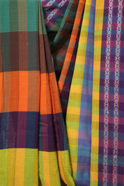 Multicolour Cotton Ilkal Saree - SRMCIS959