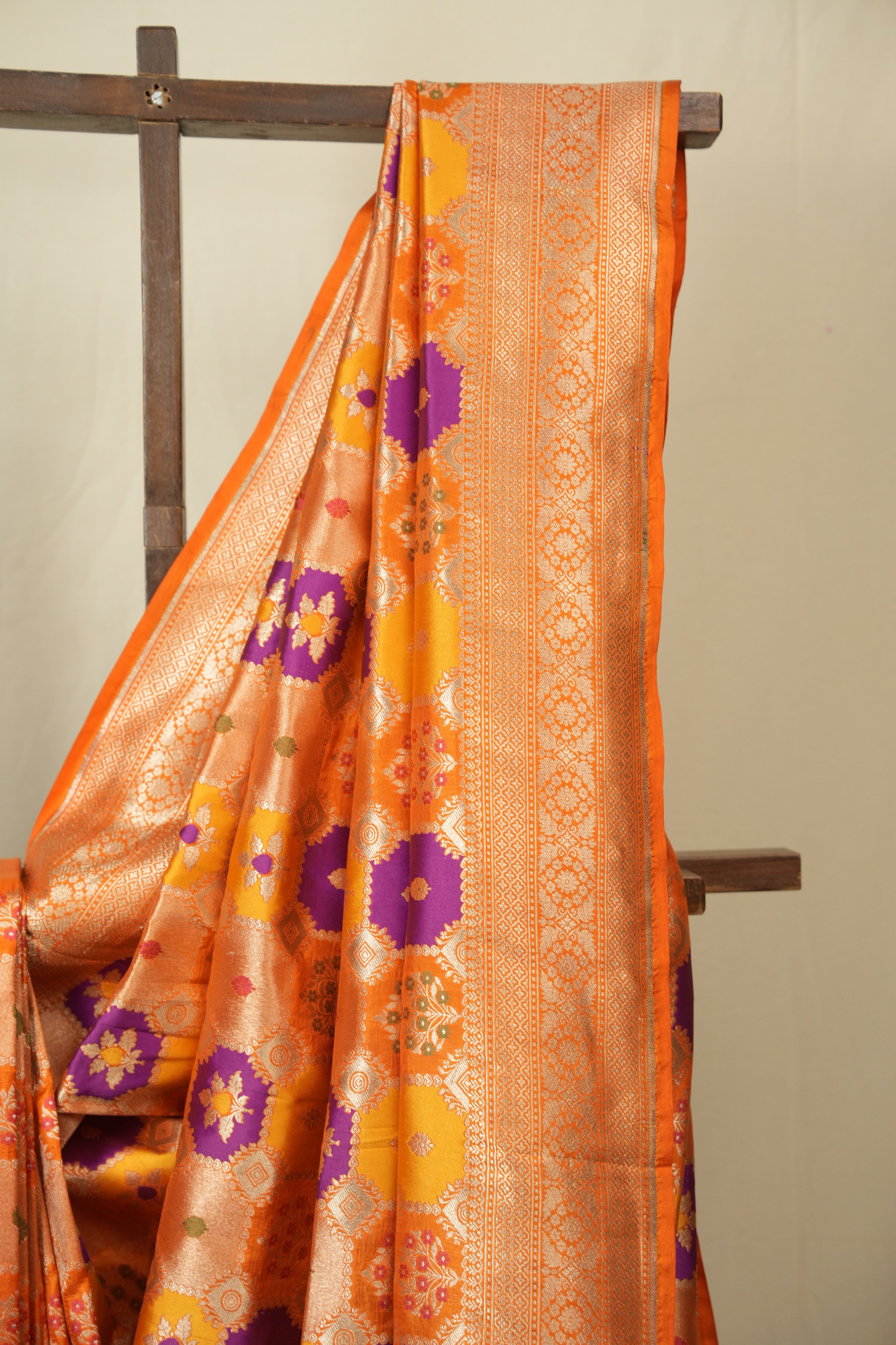 Multicolour Banarasi Silk Saree - SRMBSS978
