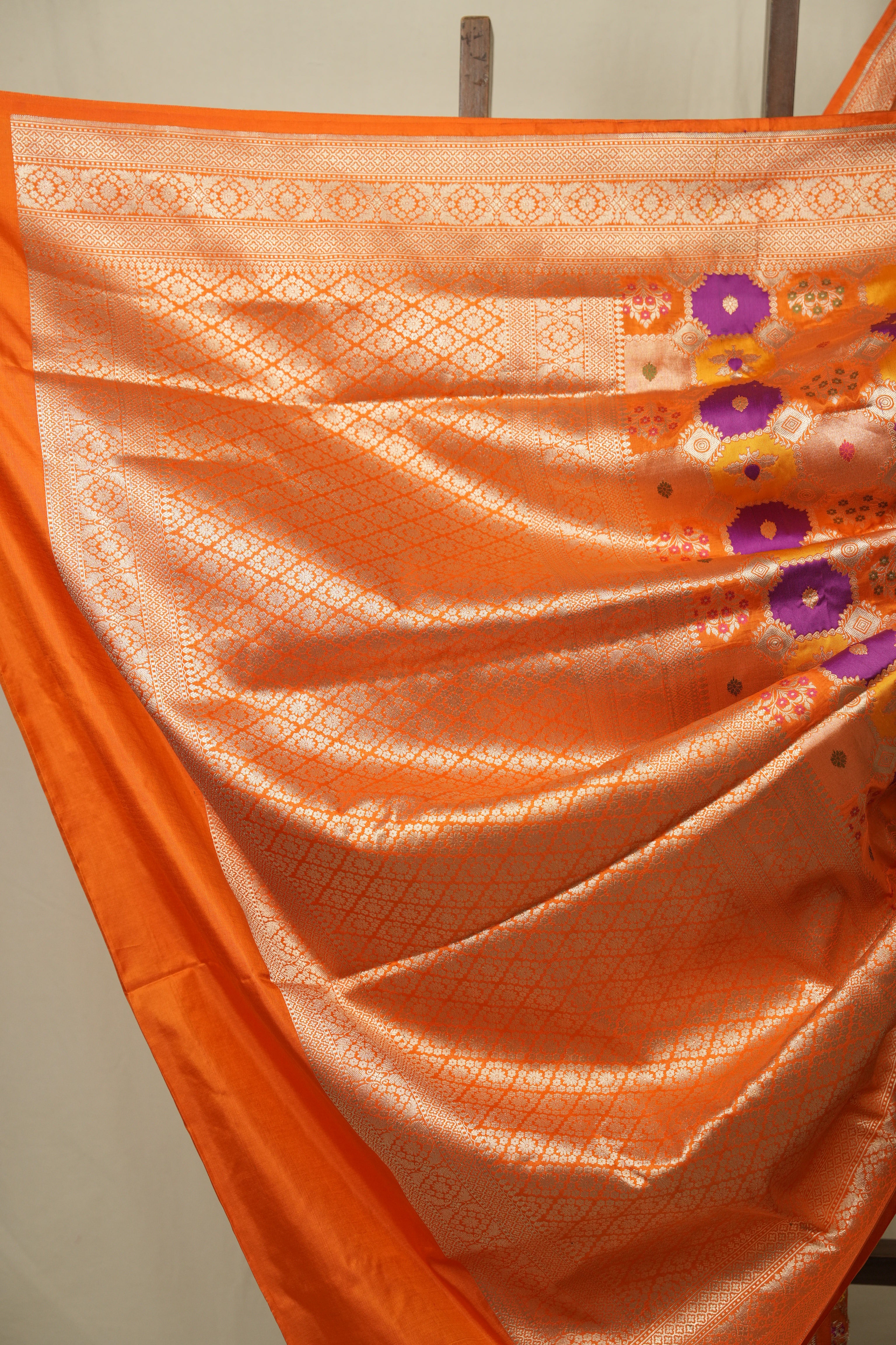 Multicolour Banarasi Silk Saree - SRMBSS978