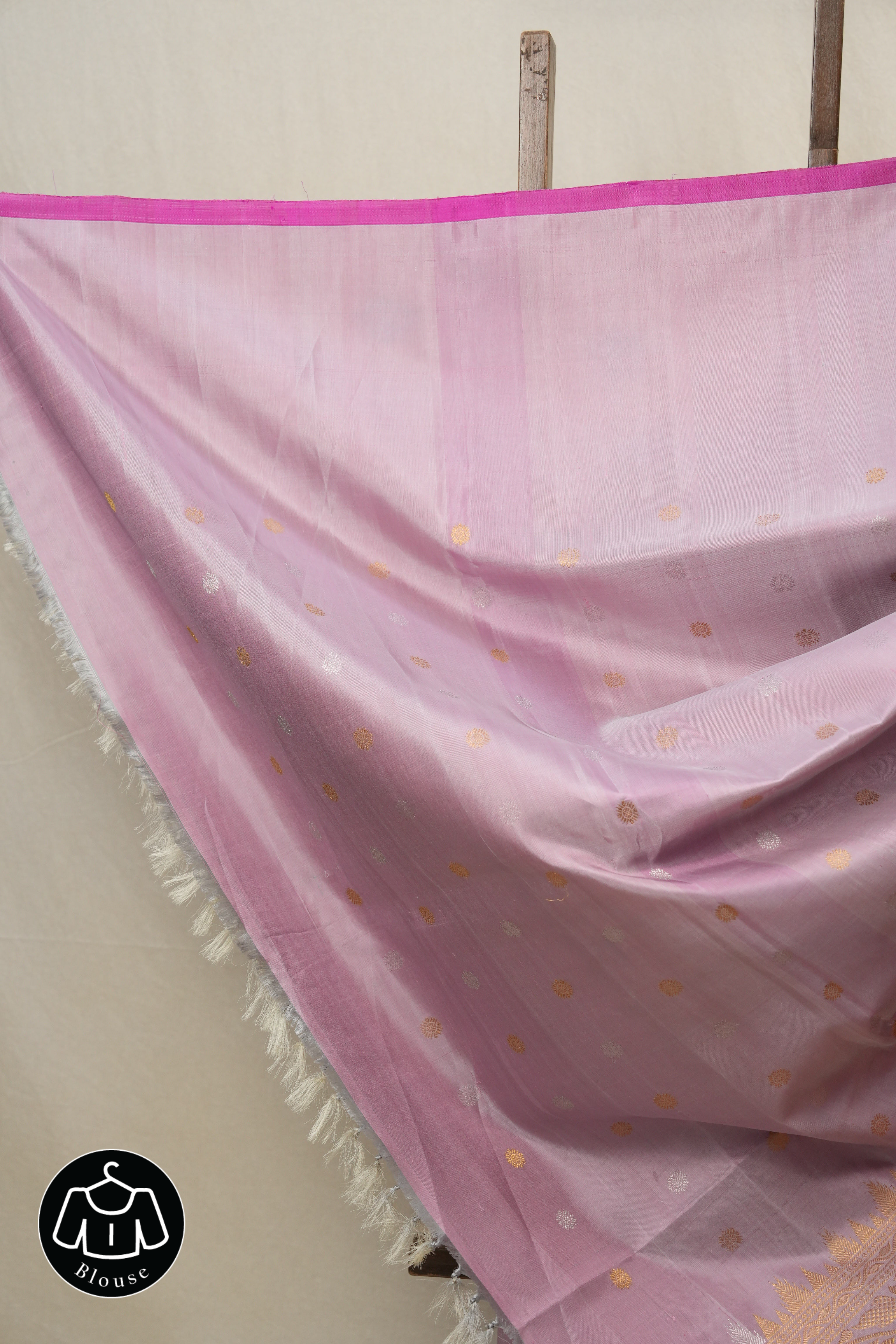 Pink Gadwal Silk Saree - SRPGSS466