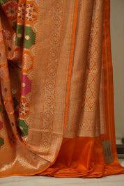 Multicolour Banarasi Silk Saree - SRMBSS979