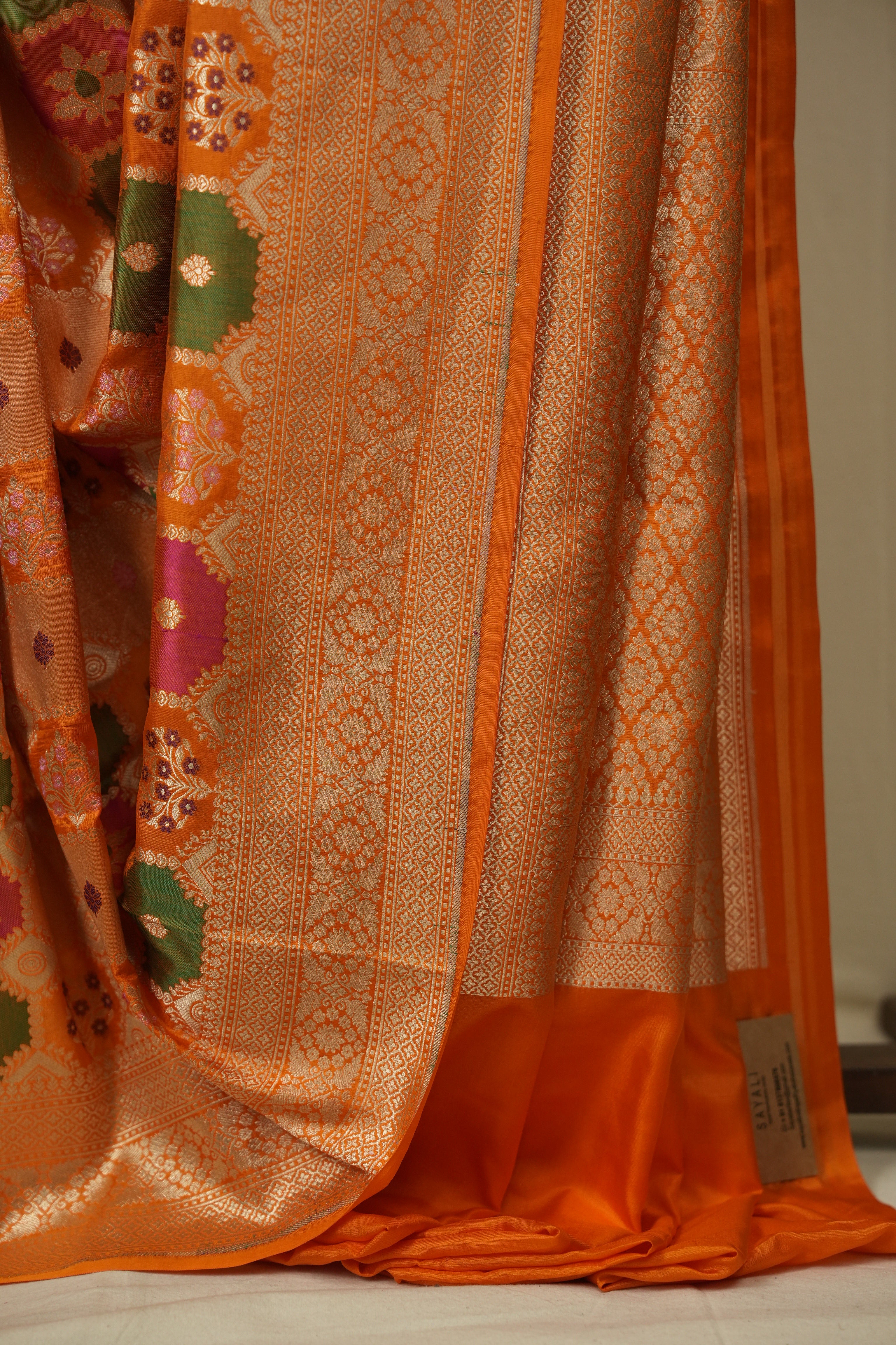 Multicolour Banarasi Silk Saree - SRMBSS979