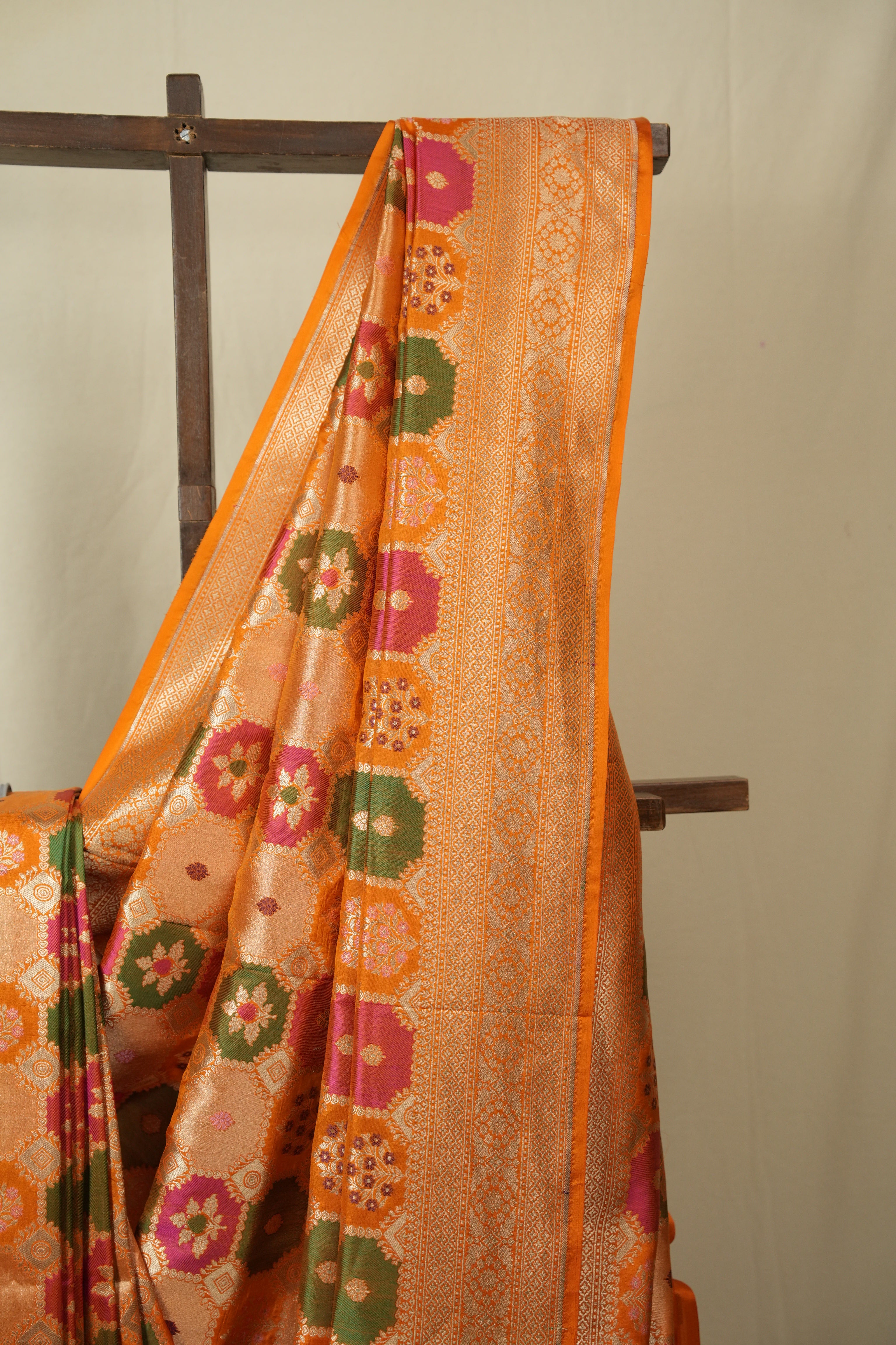 Multicolour Banarasi Silk Saree - SRMBSS979