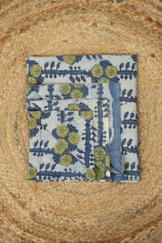 Hand Block Print Cotton Blouse Piece Set - SRCBPS06