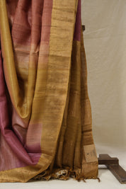 Multi colour Tussar Silk Saree - SRMTSS1778