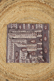 Hand Block Print Cotton Blouse Piece Set - SRCBPS12