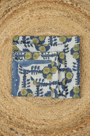 Hand Block Print Cotton Blouse Piece Set - SRCBPS10