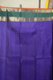 Mango Yellow Kanjivaram Silk Saree - SRMYKSS1083