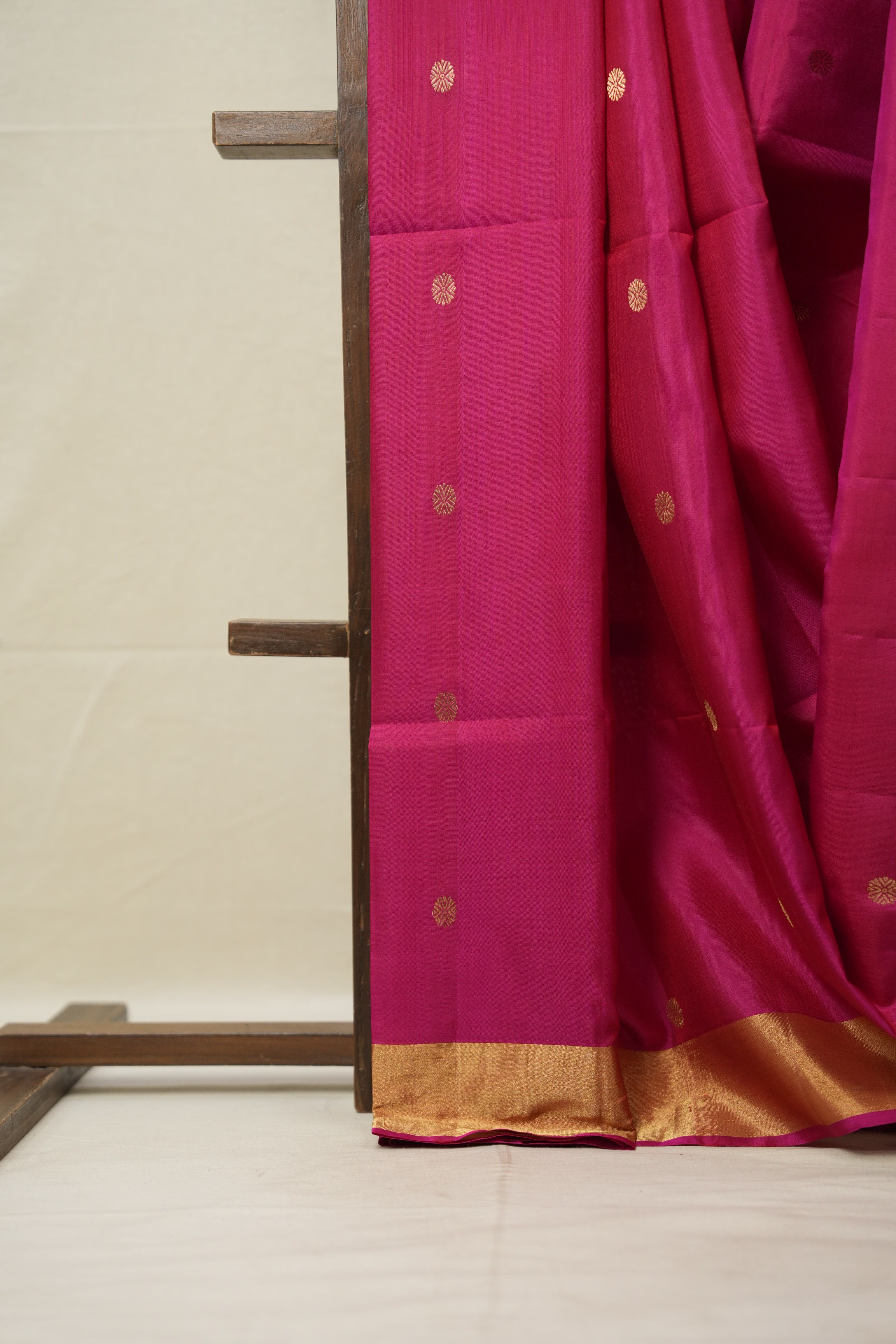 Rani Pink Soft Silk Saree - SRRPSSS400