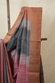 Multicolour Tussar Silk Saree - SRMTSS1784