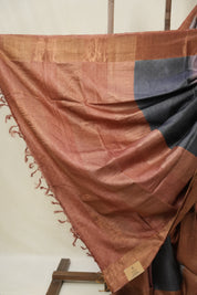 Multicolour Tussar Silk Saree - SRMTSS1784