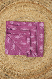 Hand Block Print Cotton Blouse Piece Set - SRCBPS22