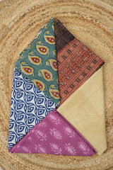 Hand Block Print Cotton Blouse Piece Set - SRCBPS22