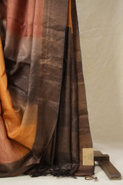 Multicolour Tussar Silk Saree - SRMTSS1786