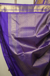 Dual Tone Golden Kanjivaram Silk Saree - SRDTGKSS1088