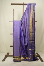 Lavender Kanjivaram Silk Saree - SRLKSS1087