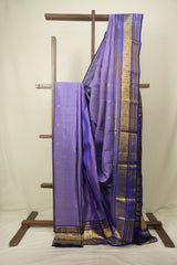 Lavender Kanjivaram Silk Saree - SRLKSS1087