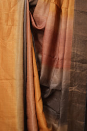 Multicolour Tussar Silk Saree - SRMTSS1786