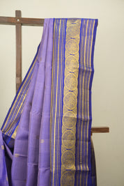 Lavender Kanjivaram Silk Saree - SRLKSS1087