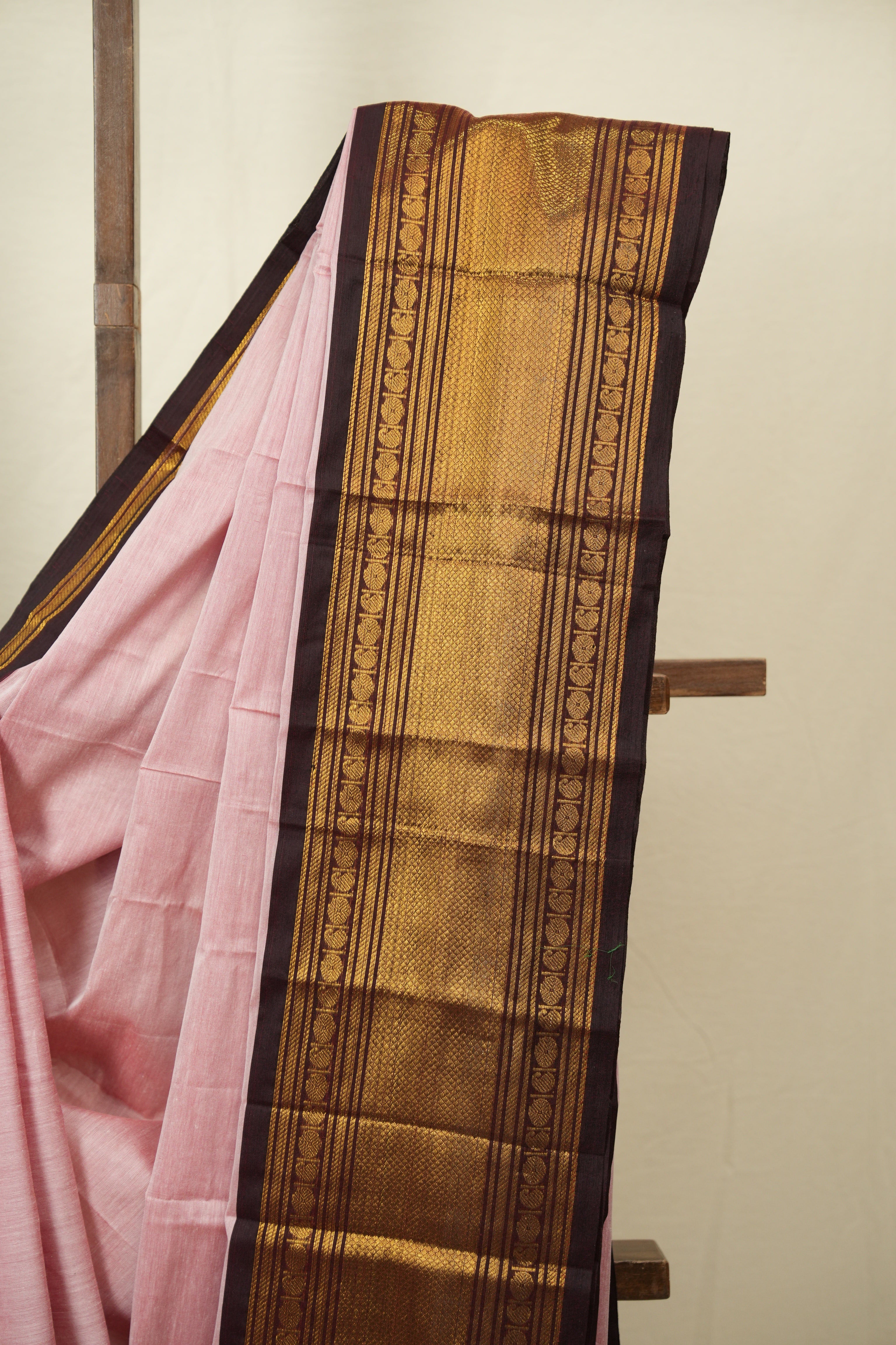 Mauve Narayan Peth Cotton Saree - SRMNPCS66