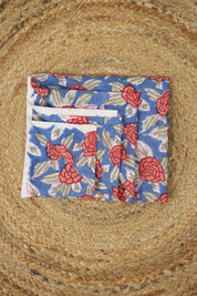 Hand Block Print Cotton Blouse Piece Set - SRCBPS23