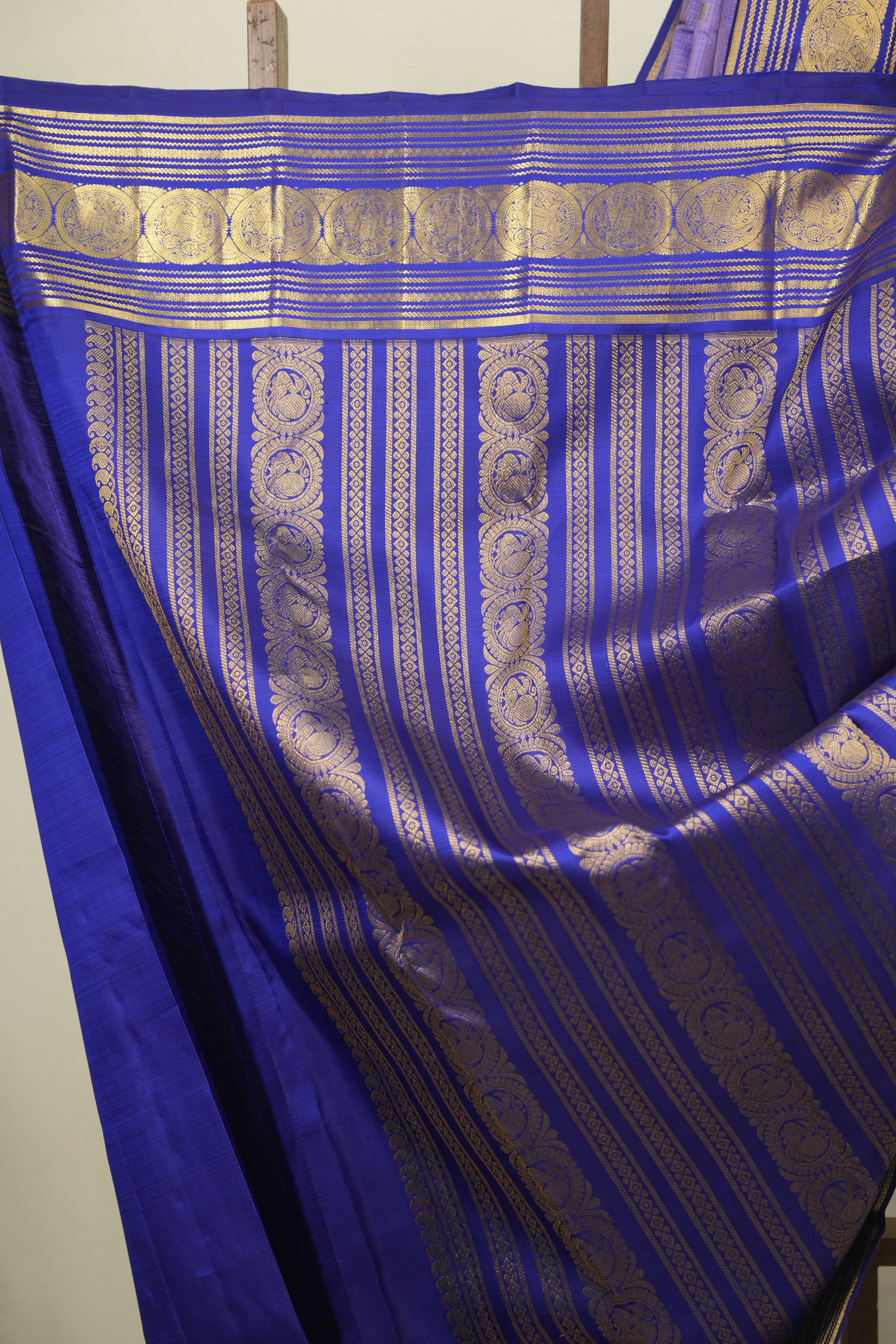 Lavender Kanjivaram Silk Saree - SRLKSS1087
