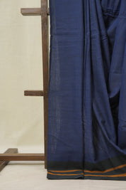 Royal Blue Cotton Ilkal Saree - SRRBCIS948