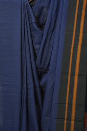 Royal Blue Cotton Ilkal Saree - SRRBCIS948